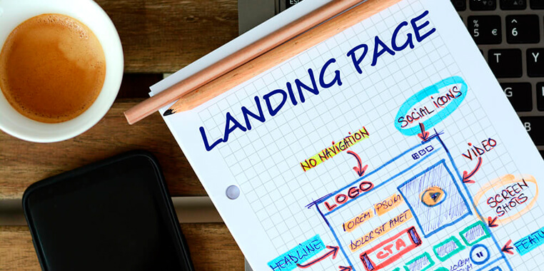 Схема лэндинг сайта